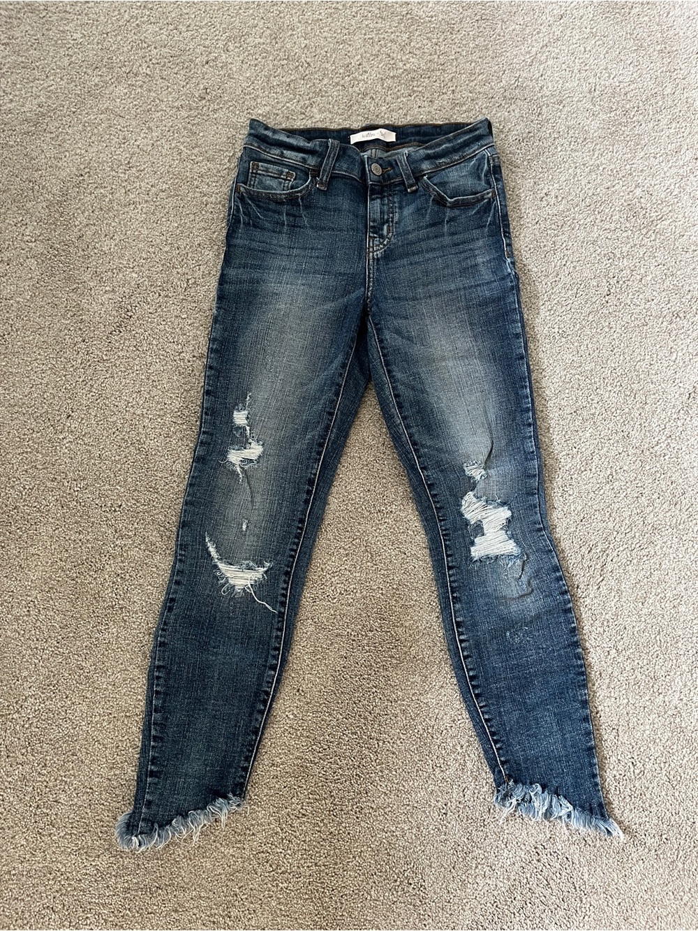 Willow and Root Distressed Women’s Jeans
